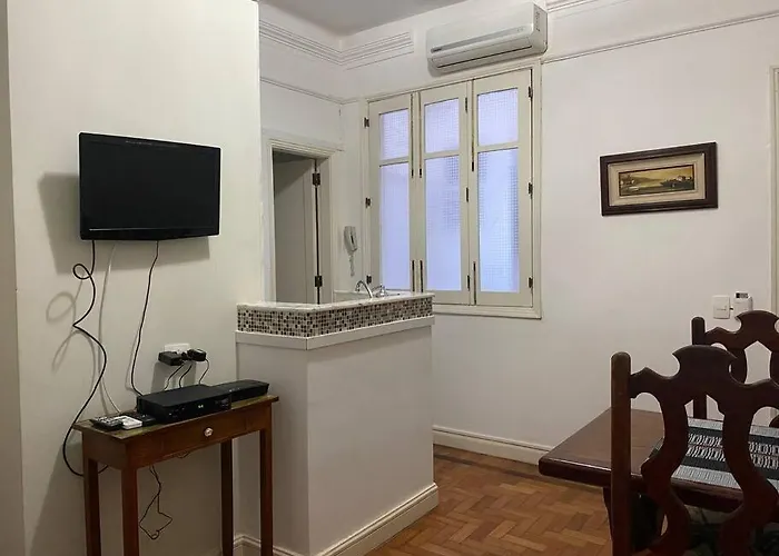 Apartamento Completo na Beira da Praia