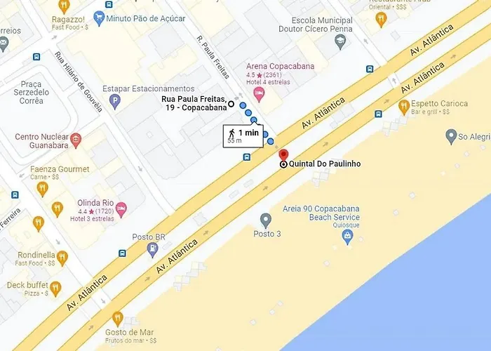 PF21 - Apto a 1 minuto da praia de Copacabana
