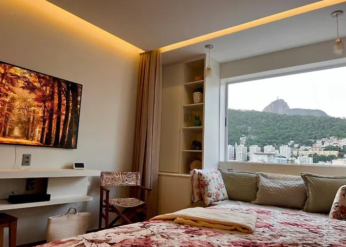 Apartamento Copacabana com vista Cristo Redentor