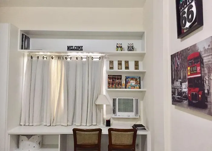 Real Apartments 089 - Excelente Studio em Copacabana próximo da Praia e do Metrô