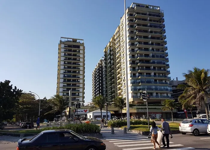 Apart na Praia da Barra da Tijuca ,Posto 6 Aptº inteiro para até 4 pessoas