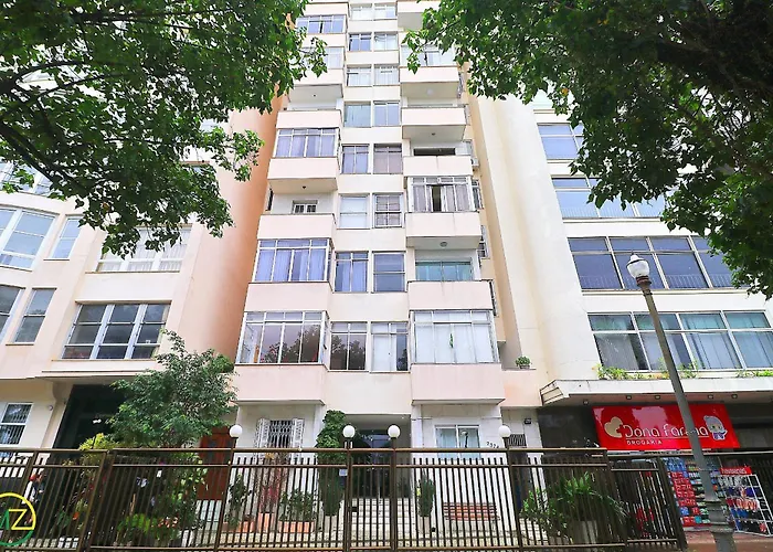 Studio Na Avenida Atlantica De Frente Para A Praia