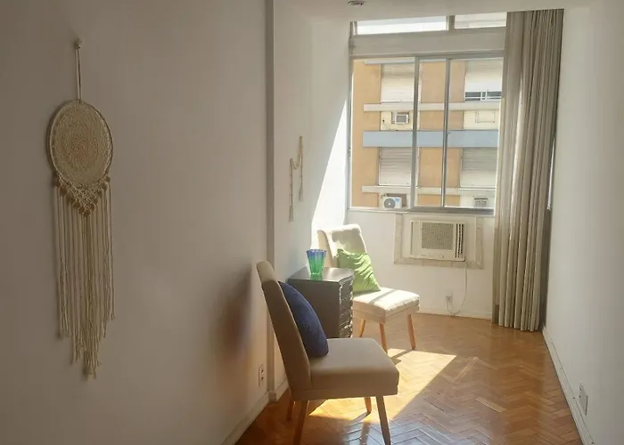 Copacabana -150m da praia - 3 quartos - Ar Condicionado - W-Fi 200Mbps
