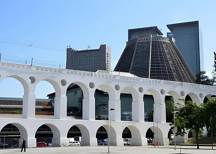 Studio Moderno no Centro do Rio, Próximo à Lapa