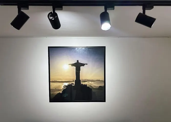 na praia de Copacabana