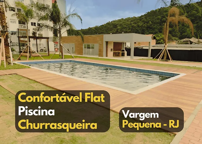 Flat Piscina Ar Vaga 5Min Recreio Prox Ct Flamengo