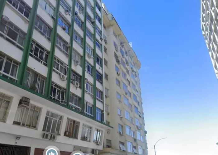 Edificio Miami Center ao lado da praia Copacabana AP1233