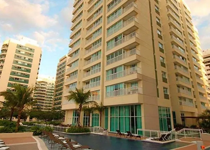 Flat Maravilhoso Inteiro Na Barra Da Tijuca Com Garagem