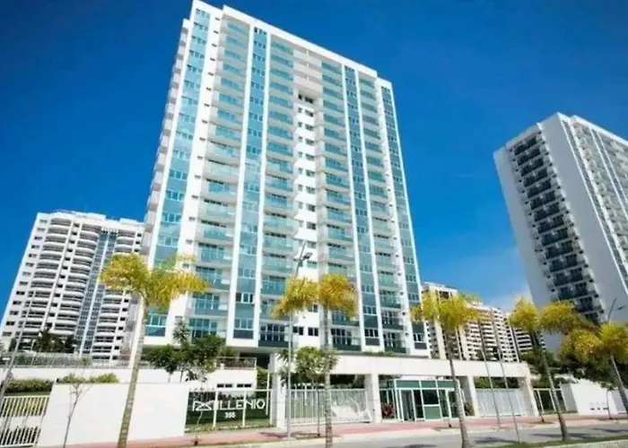 Apartamento um quarto Ilha Pura, Rio Centro, próx Parque Olímpico