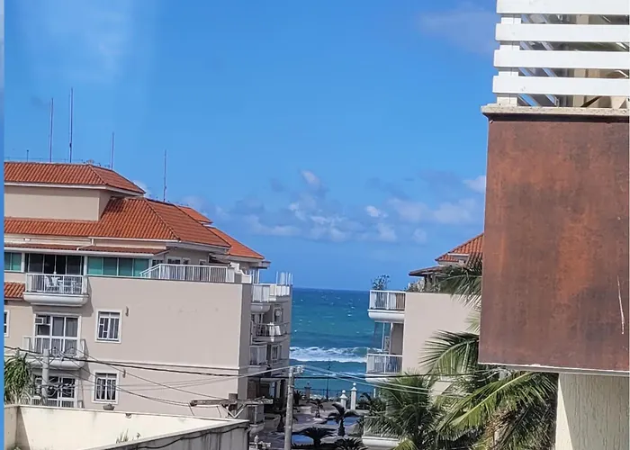 Apto praia pontal, vista mar
