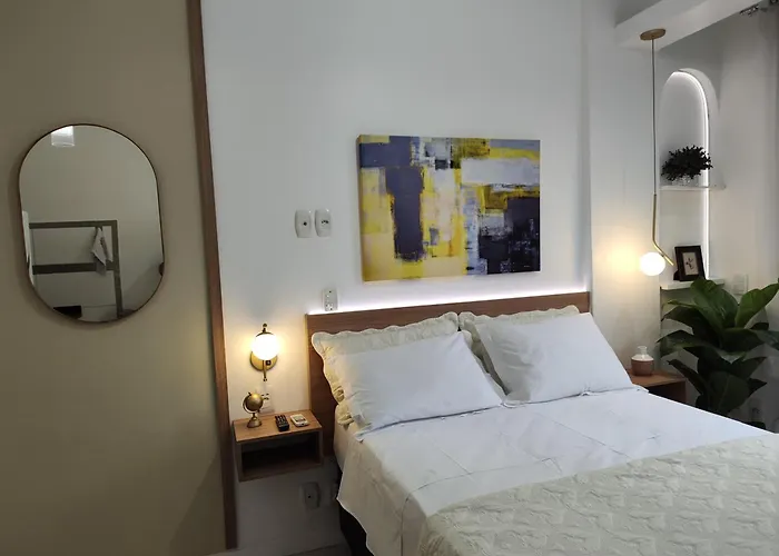 Loft com vista parcial da Enseada de Botafogo
