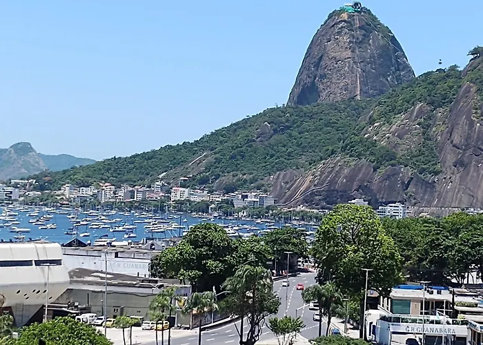 Kitnet com vista do Pão de Açúcar e Enseada de Botafogo