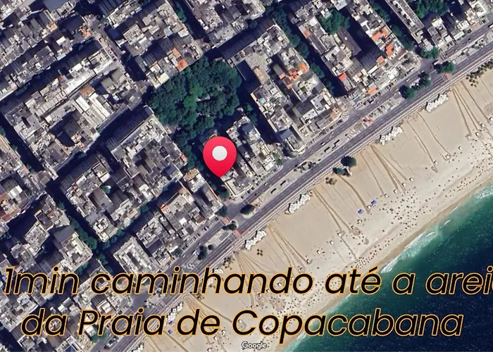 Excelente Apartamento a 1min da Praia de Copacabana