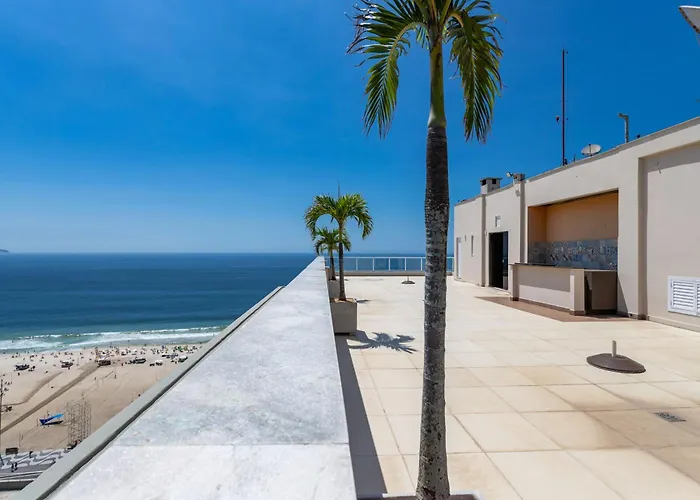 Flat Varanda Vista Mar - Terraço Panorâmico