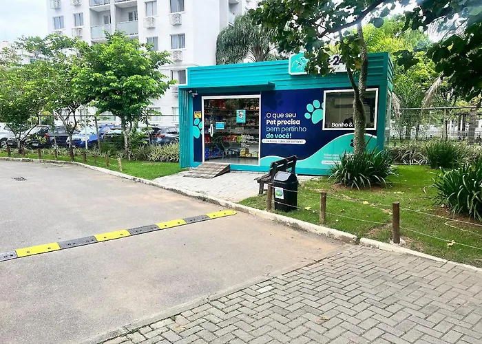 Apto Completo Ar Garagem Piscina Barra Olimpica Rj
