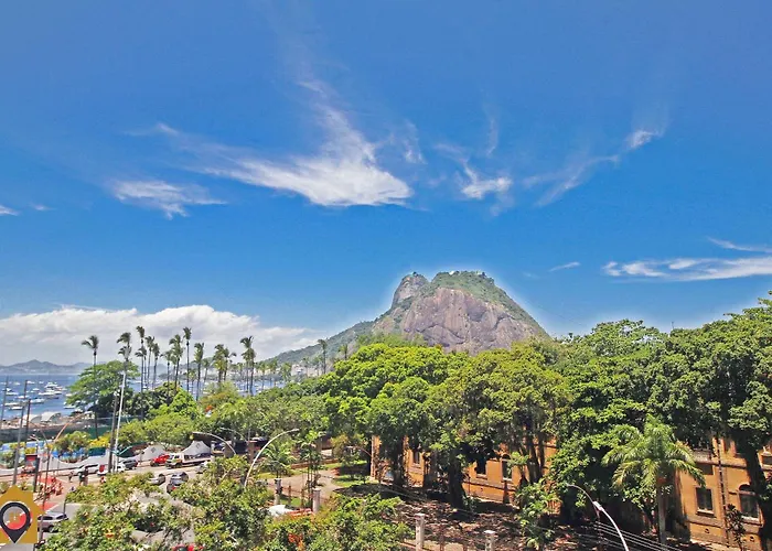 Charmoso apartamento c/ vista para o Pão de Açúcar