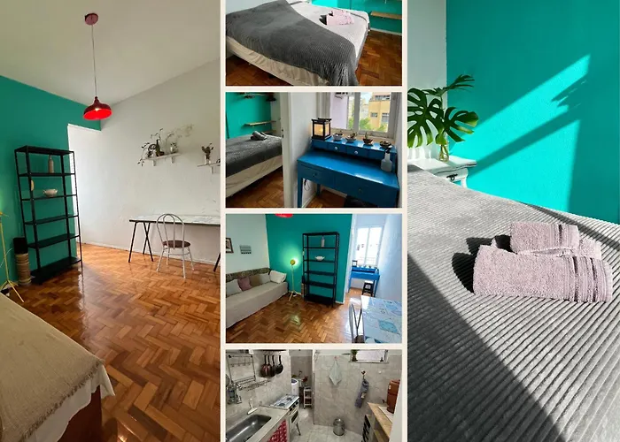 Apartamento charmoso Glória, rua do metrô