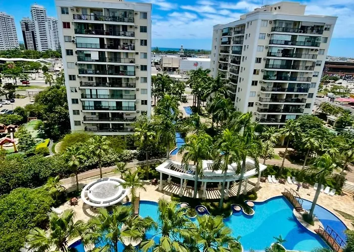Barra Family Resort com piscina e spa, 2 quartos