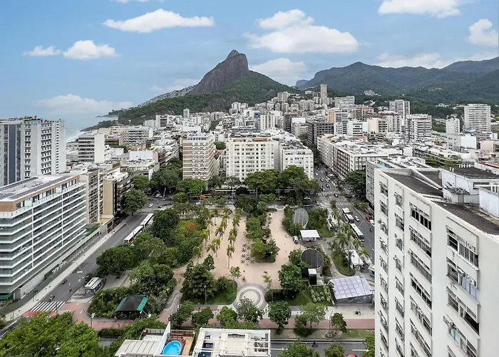 (1008) Apartamento 1 Quarto e Vista para o Cristo