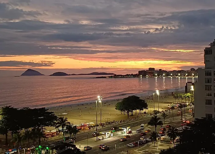 Copacabana com vista incrível do MAR
