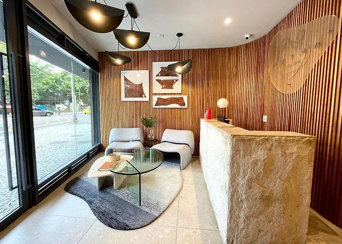 Studio Leblon - Moderno com piscina e academia.