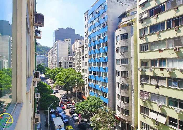 Studio vista mar para 3 pessoas em Copacabana