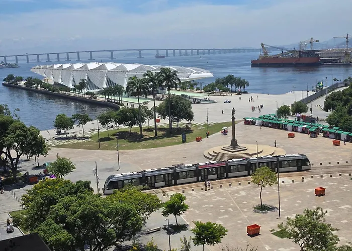 PierMauá-Rooftop, Vista, Piscina, Sauna, VLT&Maracanã