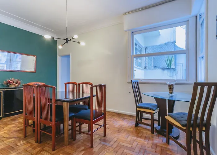 Amplo Apartamento - 3 Quartos - 1 Min Da Praia Rio de Janeiro, Brasil