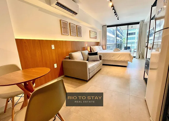 Studio Leblon - Moderno com piscina e academia.