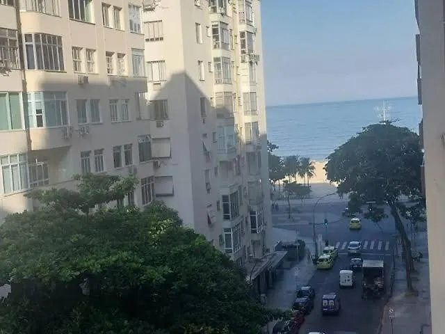 Quadra da praia em Copacabana