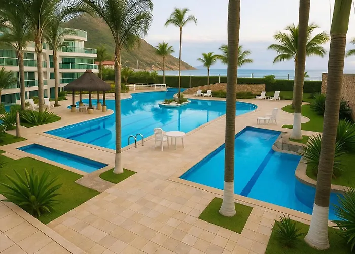 Duplex 2 Quartos Pé na Areia Resort Recreio