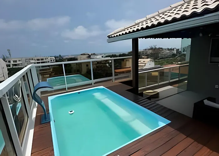Cobertura duplex com piscina