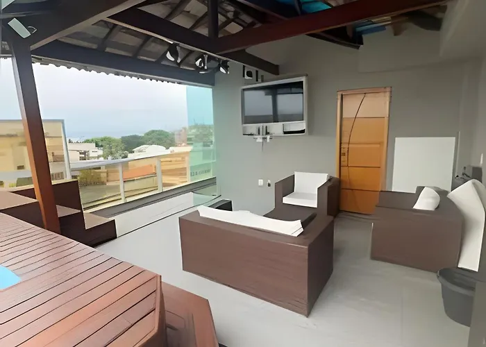 Cobertura duplex com piscina