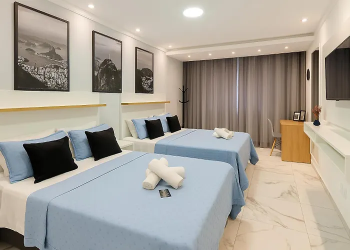 Copacabana Beach House III, 50 Metros da Praia, Moderno e Aconchegante