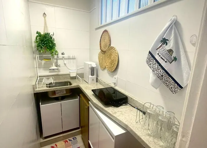 Loft espaçoso a 300m da praia