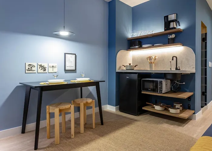 Loft Azul a poucos metros da praia