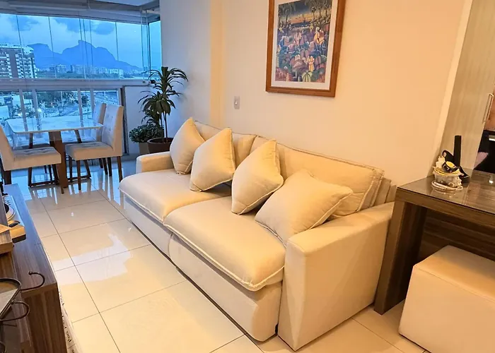 Barra Da Tijuca Depto Decorado En Exclusivo Resort