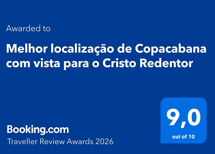 Vista para o Cristo na melhor localização de Copa