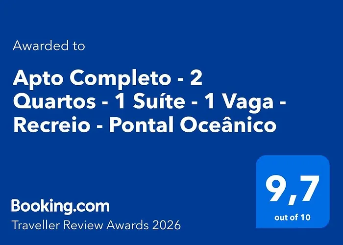 Apto Completo - 2 Quartos - 1 Suíte - 1 Vaga - Recreio - Pontal Oceânico