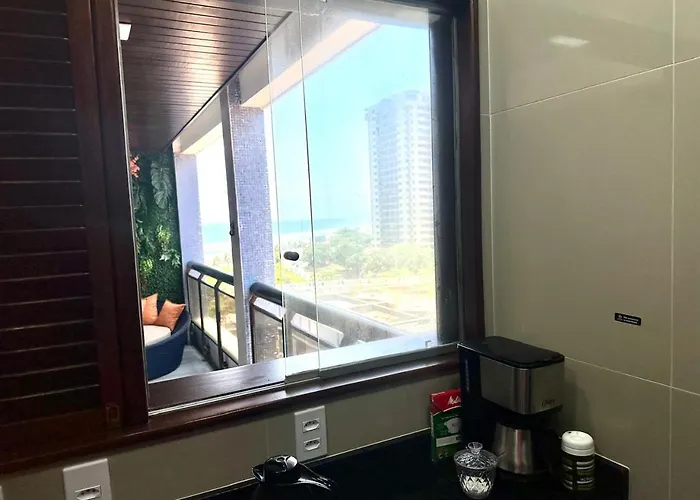 Apê Beira da Praia. Moderno!