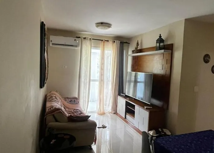 Apartamento com Quarto para hóspedes Rio Centro