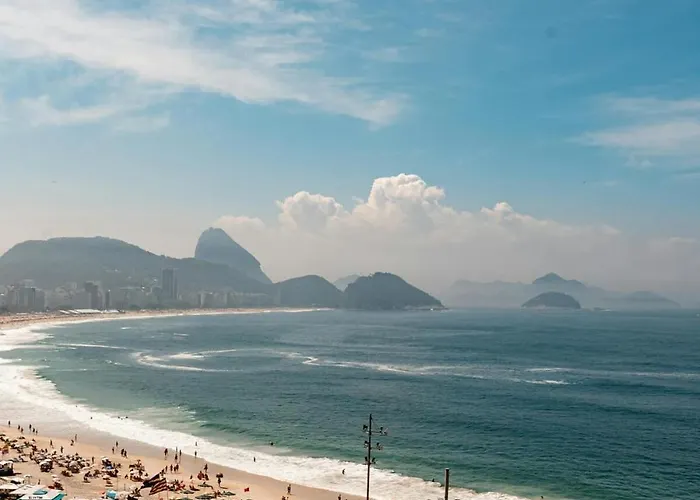 Apartamento de Luxo na praia de Copacabana 2 quartos
