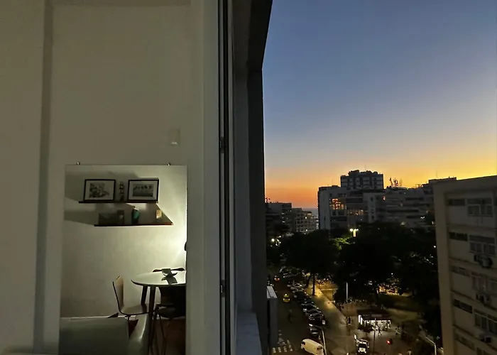 Elegant Studio Vista Lateral Mar Ipanema Best Locatlon