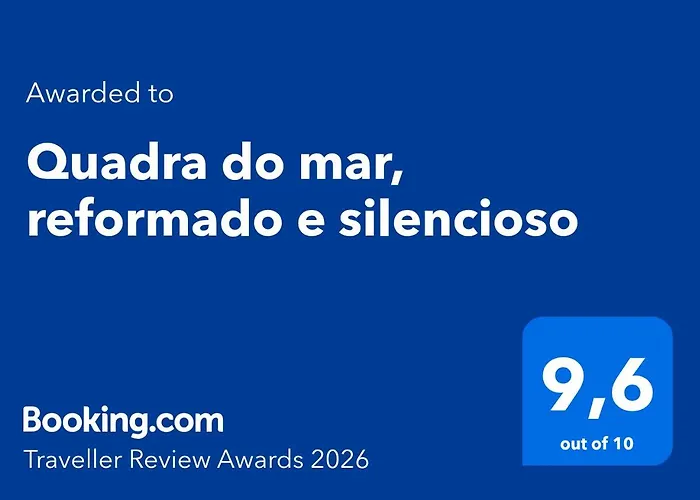 Quadra do mar, reformado e silencioso