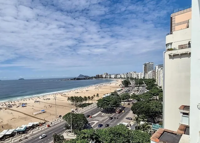 Vista Mar Copacabana Av Atlântica Rio de Janeiro, Brasil