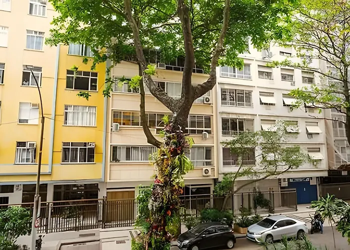 Apartamento confortável na quadra da praia Rio de Janeiro, Brasil