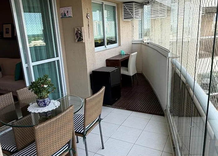 2 qrts c suíte, ar condicionado, piscina infantil e adulto, parquinho, estacionamento privativo, portaria 24hrs, self checkin, indicado pra família c crianças, casais e hóspedes a trabalho Rio de Janeiro, Brasil
