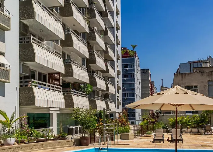Flat - Melhor localização em Copacabana com vista para o Cristo e Estacionamento Rio de Janeiro, Brasil