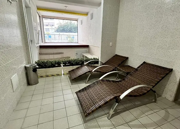 Flat Copacabana Mar Piscina E Sauna