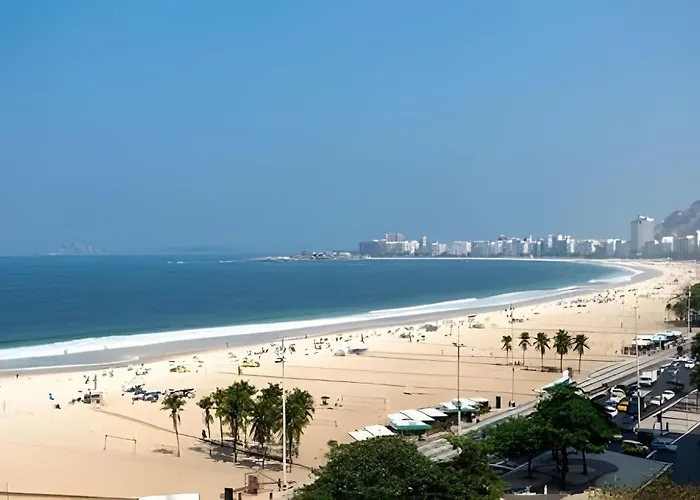 Vista Mar Leme/Copacabana Rio de Janeiro, Brasil